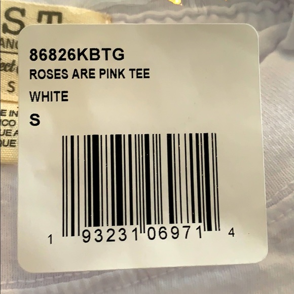 Project Social T Roses Are Pink Graphic Tee Shirt - Picture 8 of 8